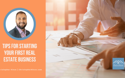 Tips for Starting Your First Real Estate Business